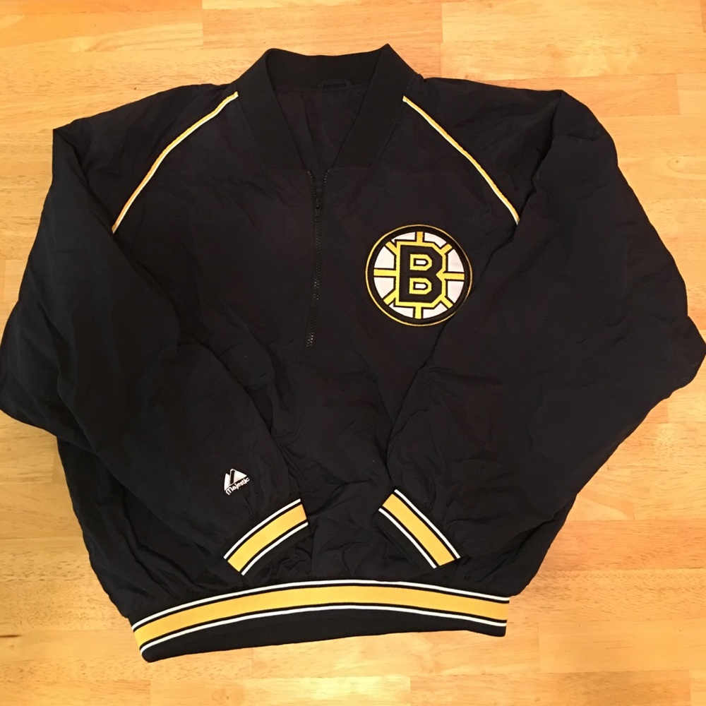 Boston Bruins Zip Pullover.